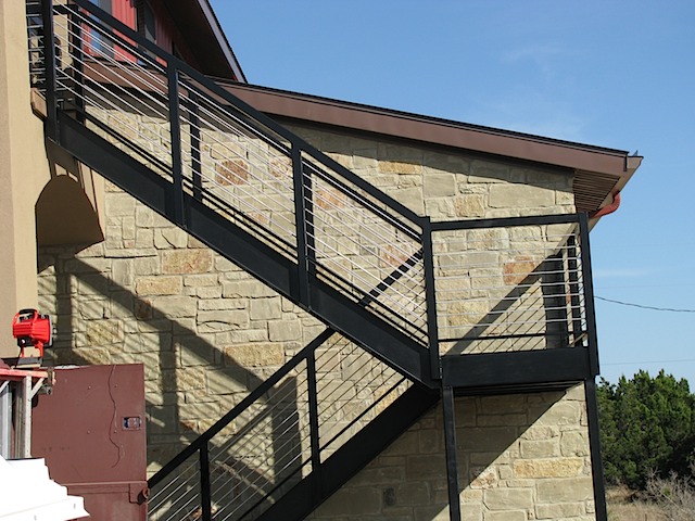 custom handrails_outside