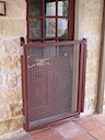 custom swinging door gate