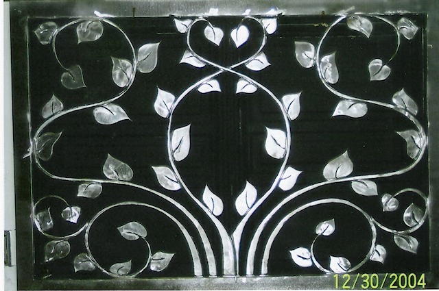 Door before being painted