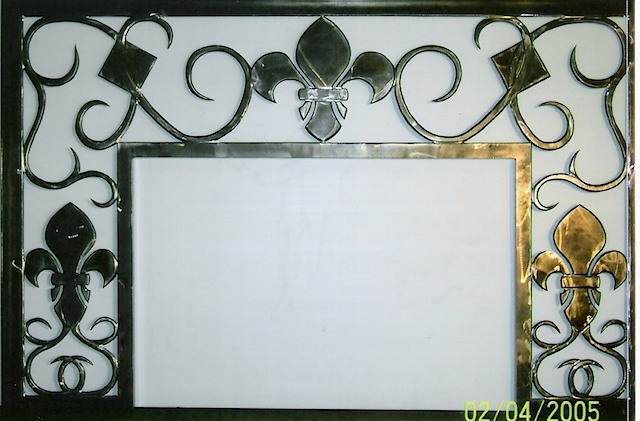 fireplace facade, before paint