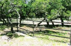 3-1/2" diamater pipe fence, welded by hand