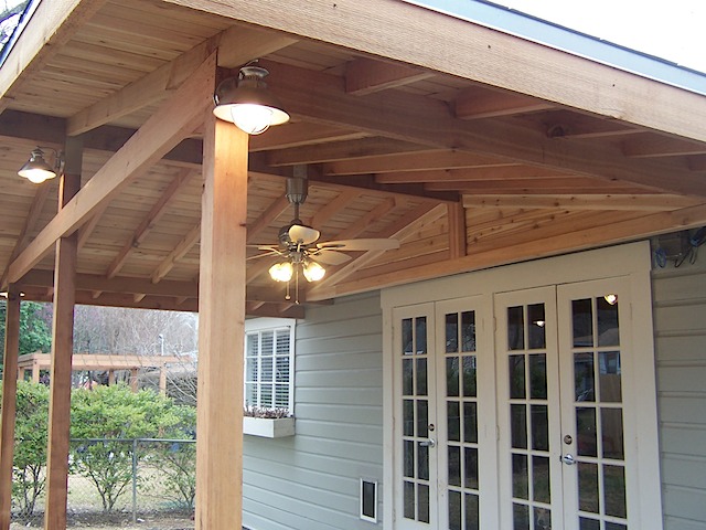 showing tongue-in-groove detail